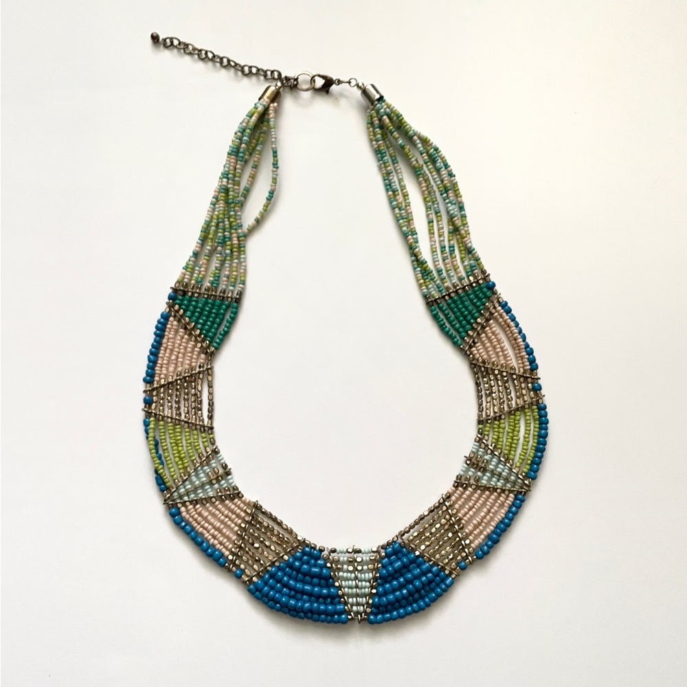 Boho Beaded Necklace